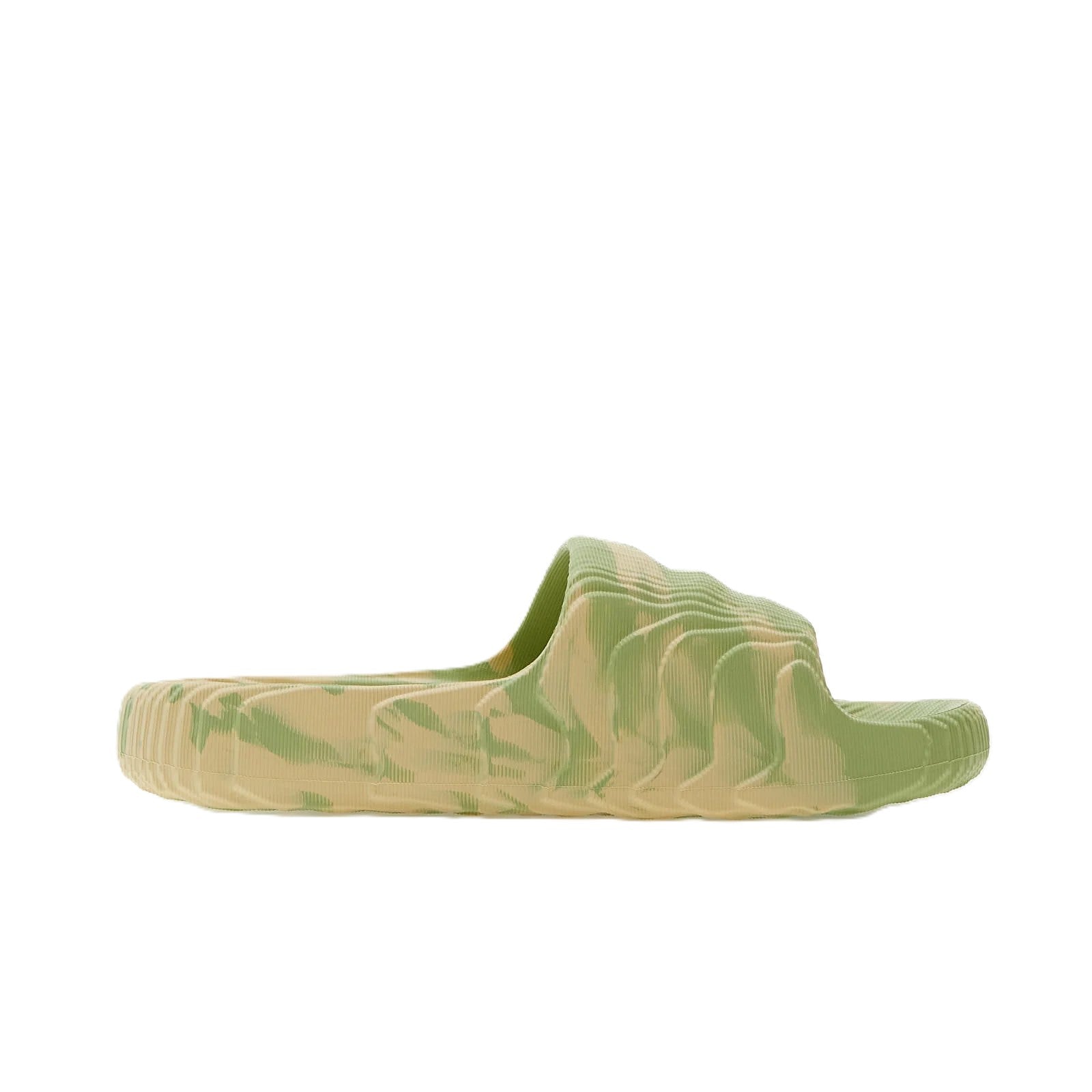 Adidas Adilette 22 Magic Lime Camo Sand