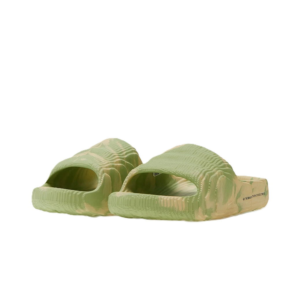 Adidas Adilette 22 Magic Lime Camo Sand