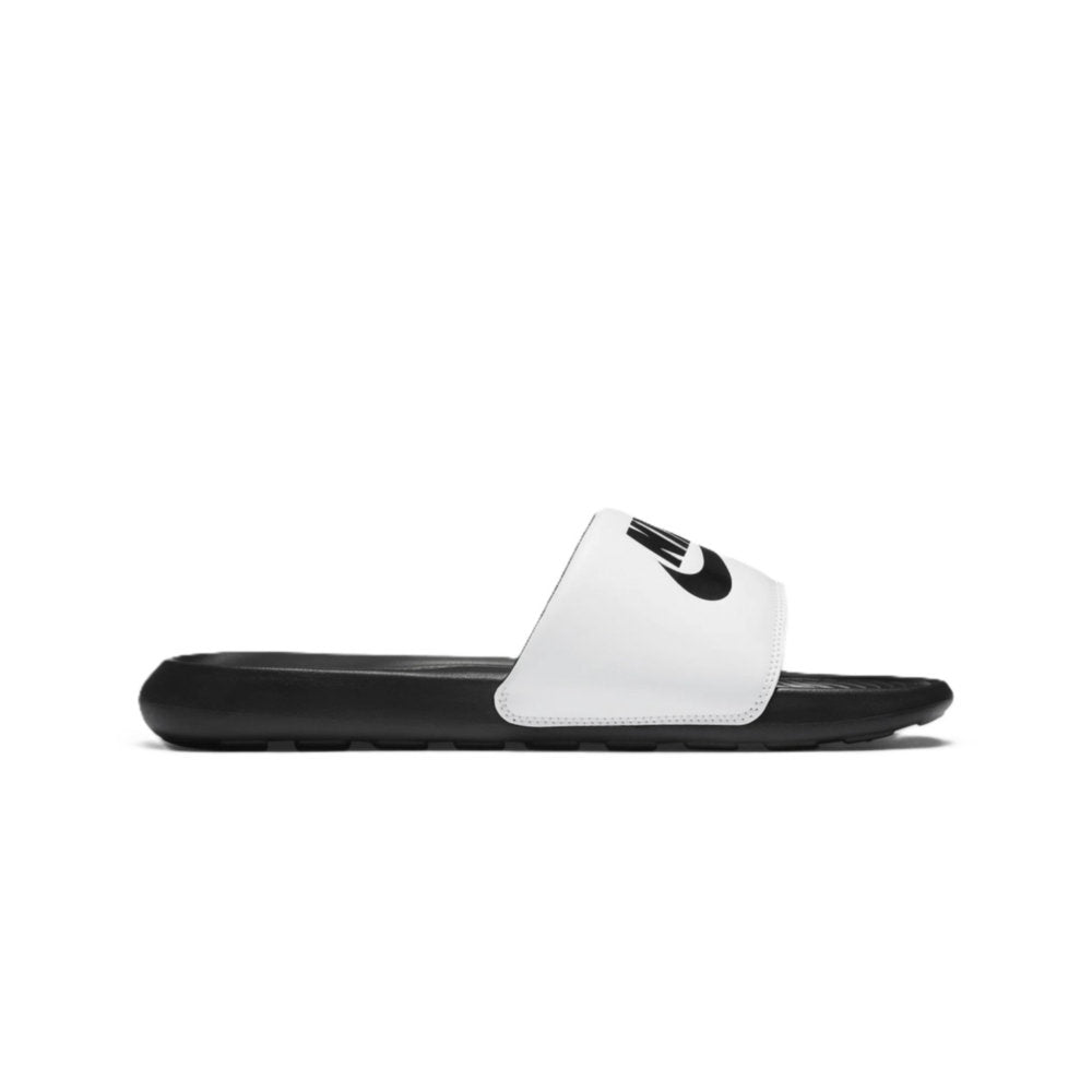 Nike Victori White and Swoosh Black