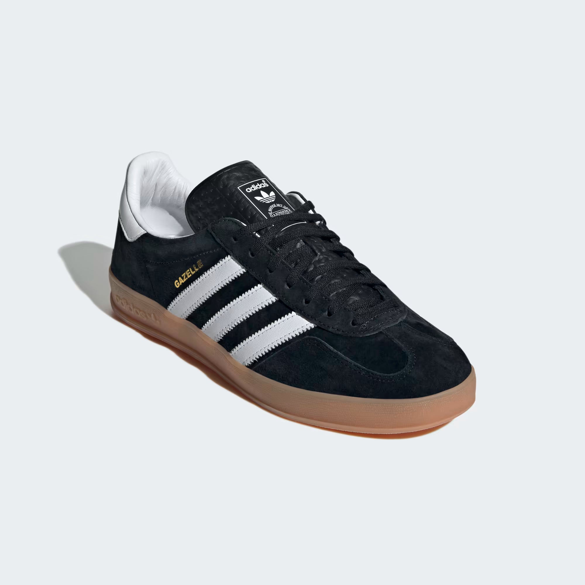 Adidas Gazelle “black white Gum”