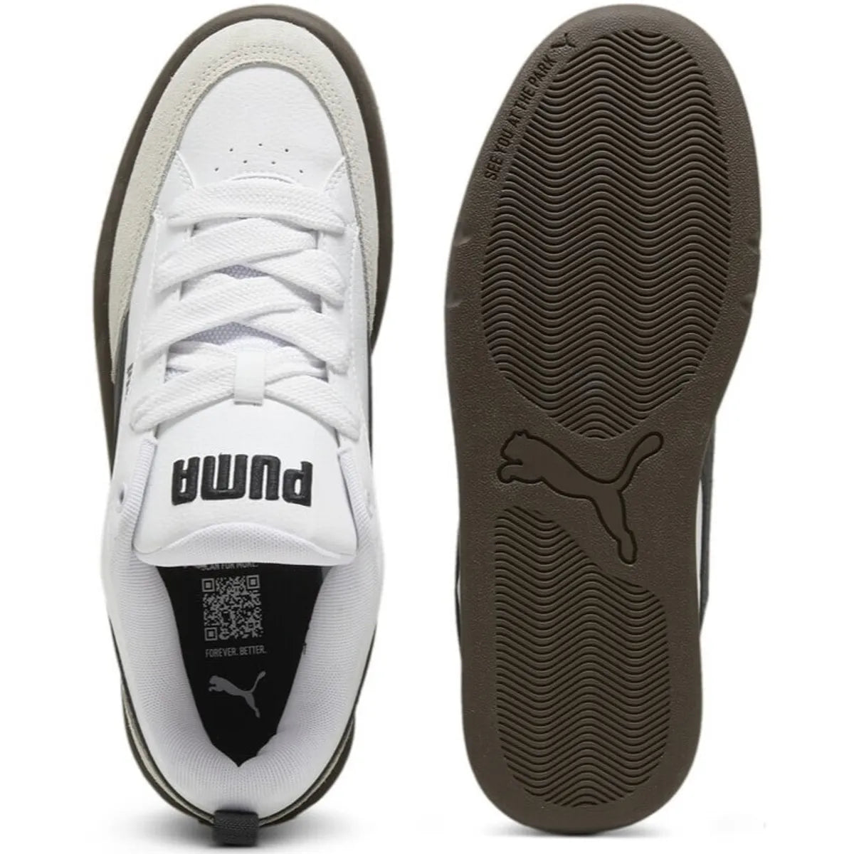 Puma Park “White Black Brown”