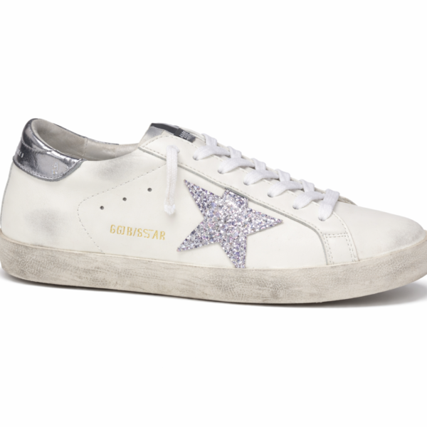 Golden Goose Superstar “White / Brilliant Silver Star”