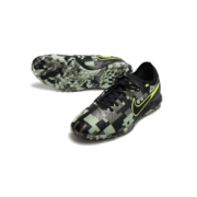 Nike Tiempo Legend 10 (Turf) Black & Yellow Camo - Image 3
