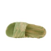Green Beige Marbled EVA Slide Sandals - Image 3