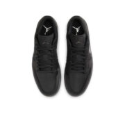 Air Jordan 1 Low “Black White Dark Smoke Grey” - Image 3