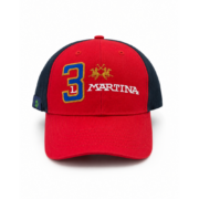 La Martina Polo Cap “Red/Navy” - Image 2