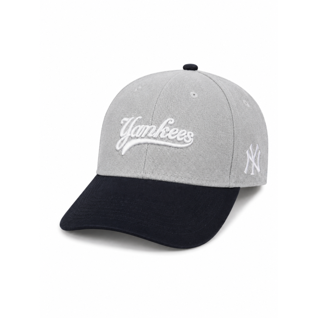 5DD5D08B-921E-46A9-B5A9-6C139EAA0EFA_result New York Yankees Heritage Cap “Grey/Black” - Image 1
