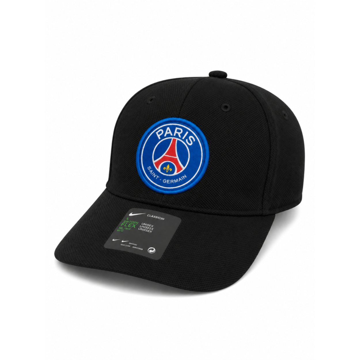67030322-E0D4-47D3-8A41-3191F2A94778_result Nike Paris Saint-Germain Football Club Cap “Black” - Image 1