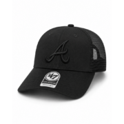 47 Brand Atlanta Braves Trucker Cap “Black”