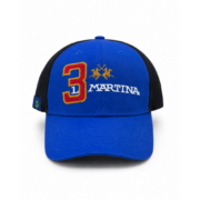 La Martina Polo Cap “Royal Blue/Black” - Image 2