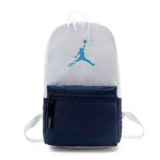 Jordan Stripe Backpack “White / Navy Blue”